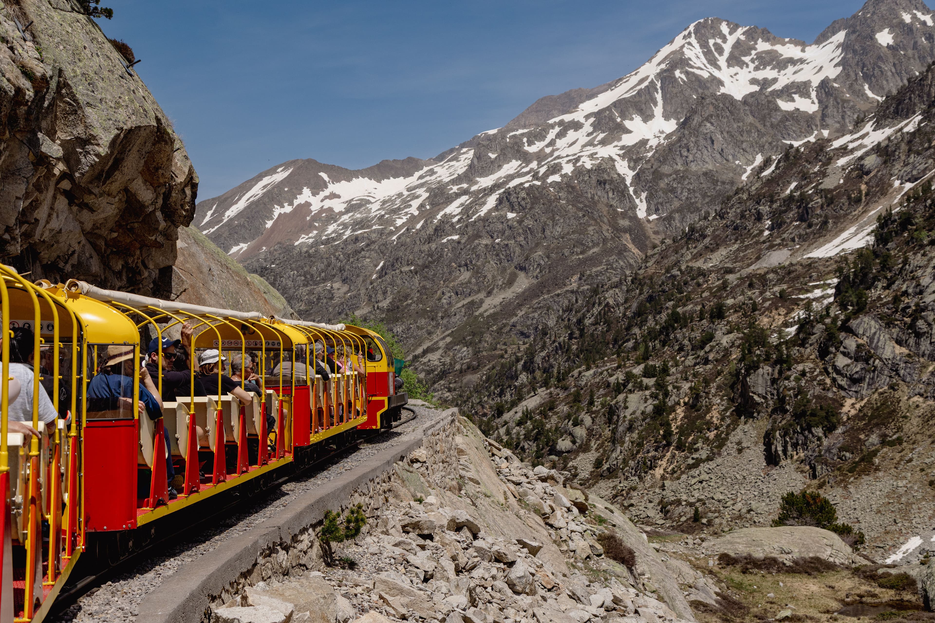 Le train d'Artouste ravira petits et grands. ©Nature Voyages Découvertes