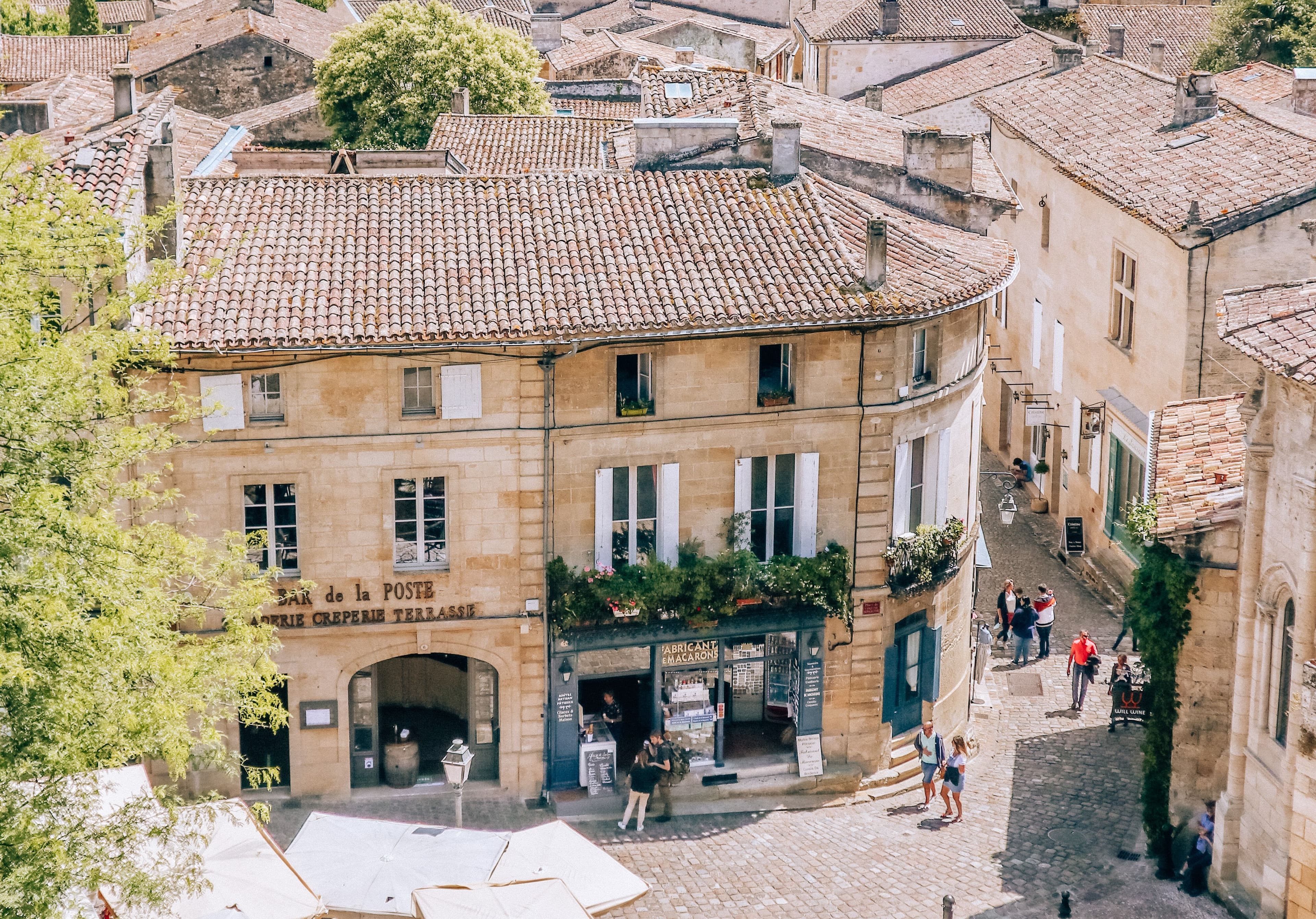 Le village de Saint-Emilion.