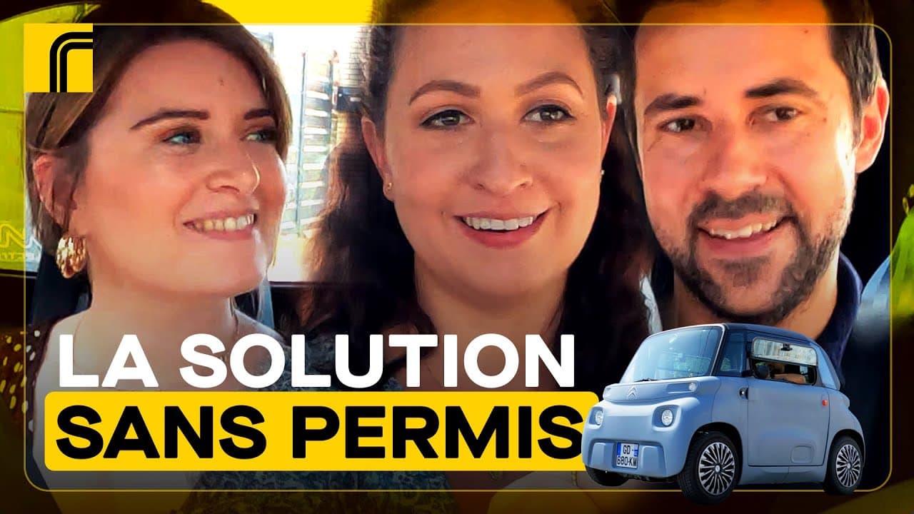Video de couverture de l'article VIDÉO - Près de Lille, ces jeunes parents misent sur la Citroën Ami comme seconde voiture