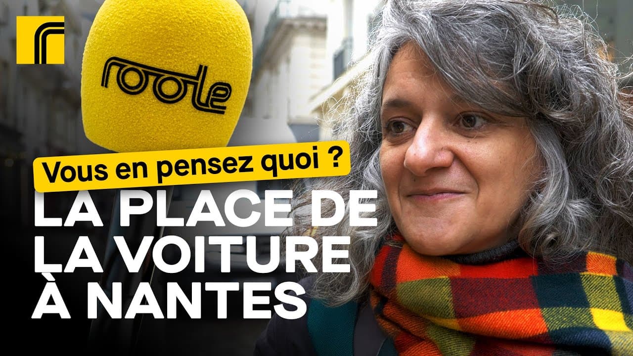 Video de couverture de l'article Évènement - Vélos, voitures, piétons : à Nantes, le partage de la rue reste un défi