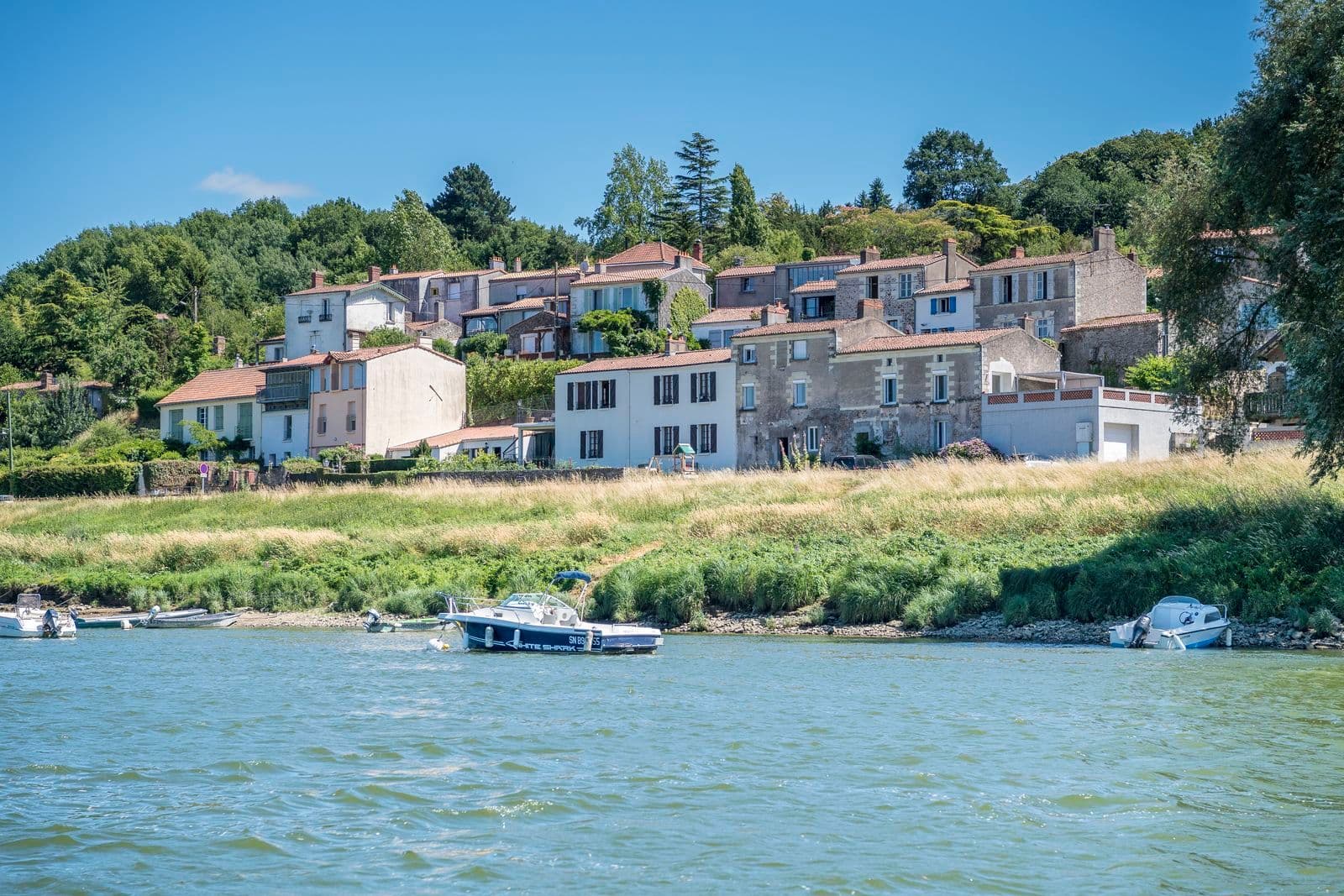 La Patache, village de pêcheurs à Champtoceaux ©D.Drouet