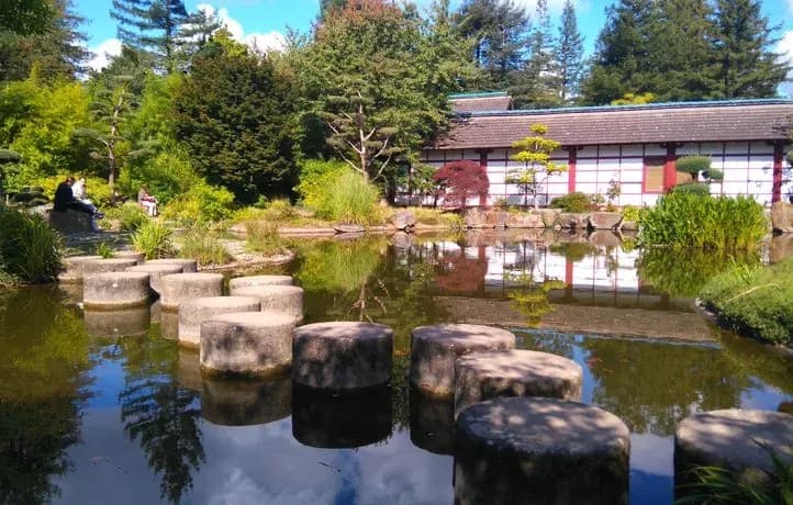 Jardin de l'Île de Versailles à Nantes ©F.Brenon