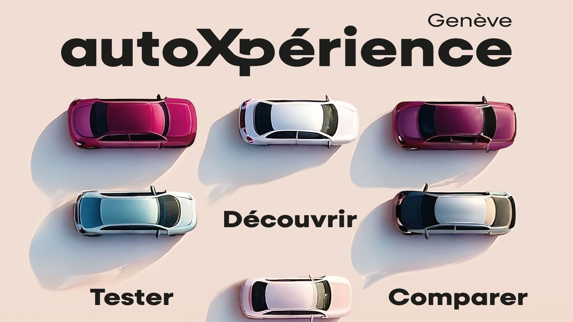 Affiche de l'évènement autoXpérience de Genève.