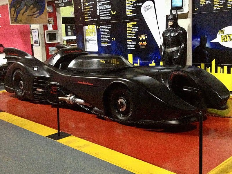 La Batmobile imaginée par Tim Burton pour son film en 1989, est l'une des plus connues. ©CC.Ank Kumar