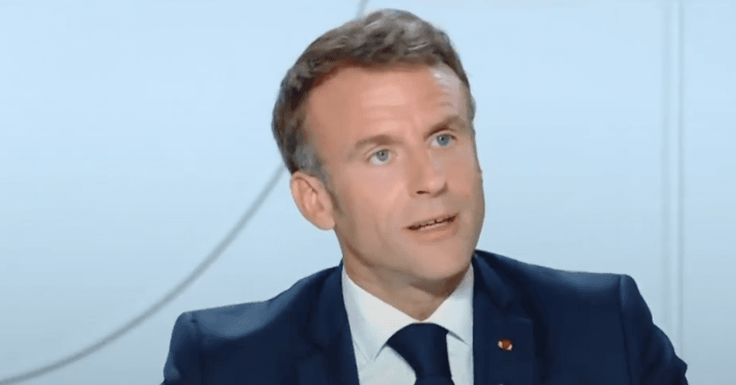 Emmanuel Macron sur TF1 et France 2