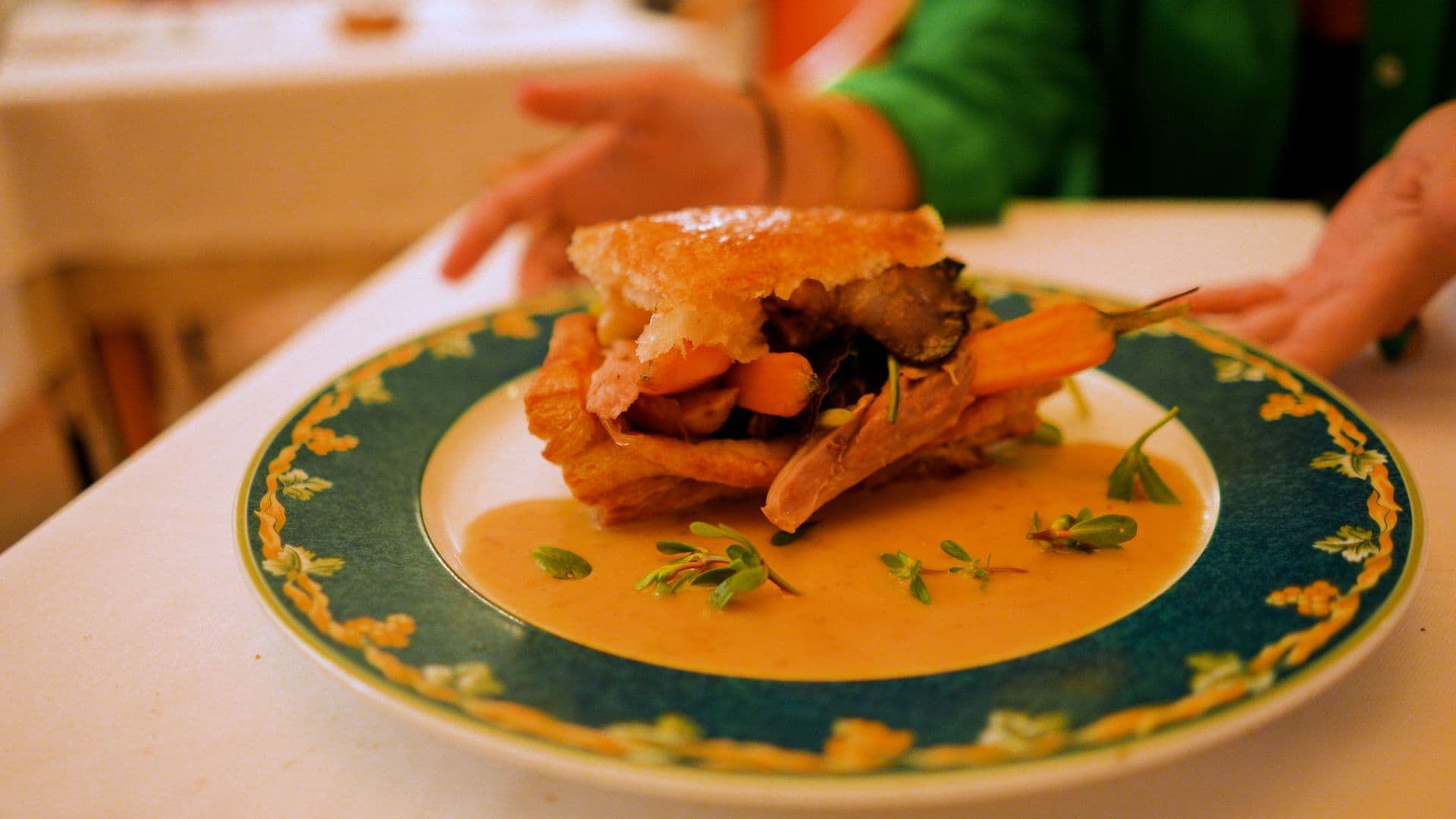Le vol au vent de chez Vincent Cuisinier de Campagne.