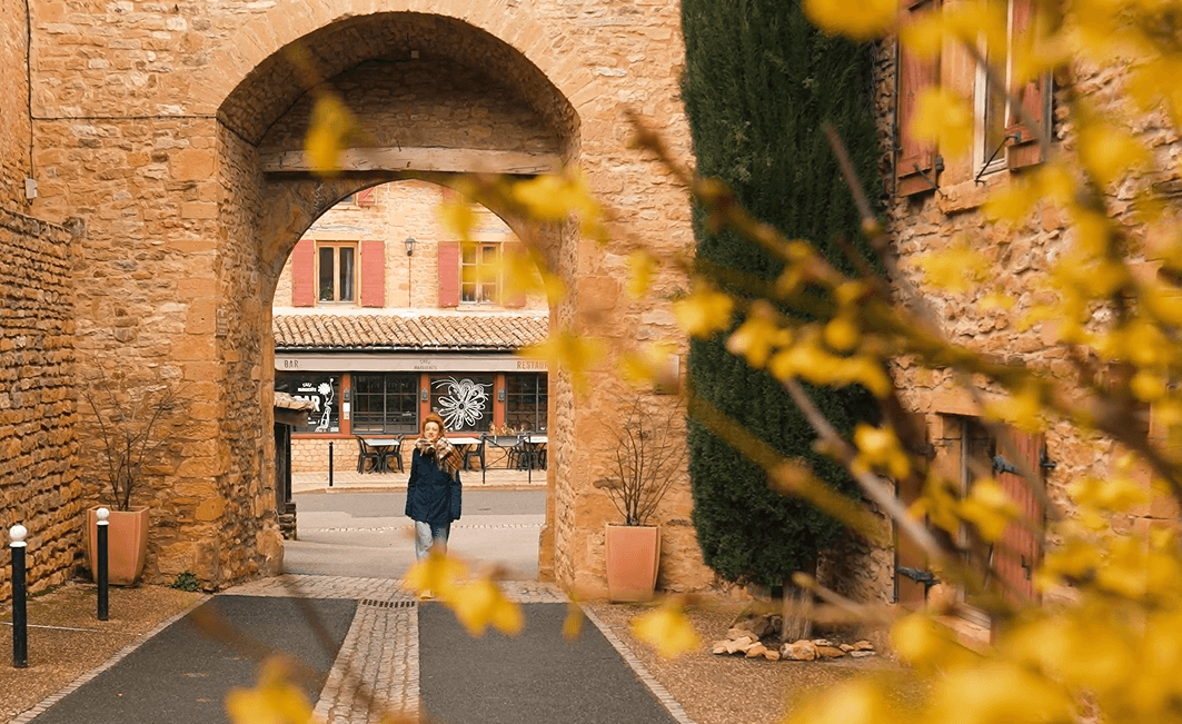 Oingt se classe parmi les "plus beaux villages de France". ©Roole