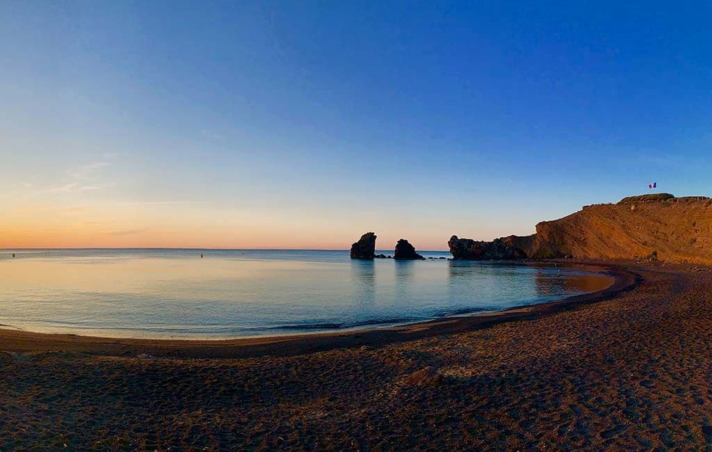 La plage de la Grande Conque au Cap d'Agde. ©NDurrieu