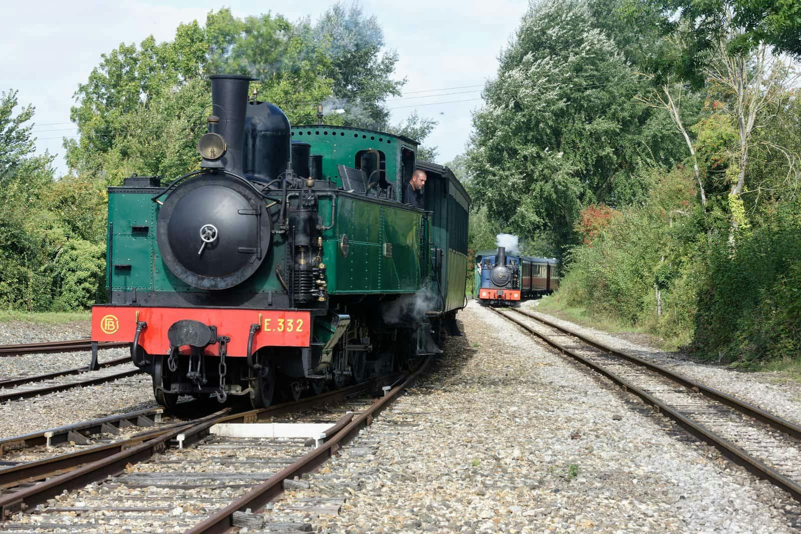 Le train à vapeur de la Baie de Somme, Le Crotoy