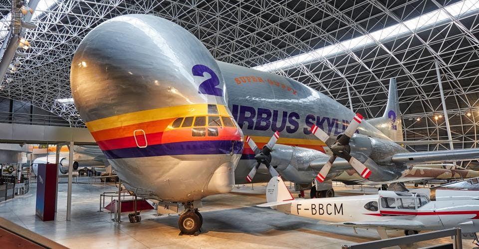 Avion cargo Super Guppy © Musée Aeroscopia 