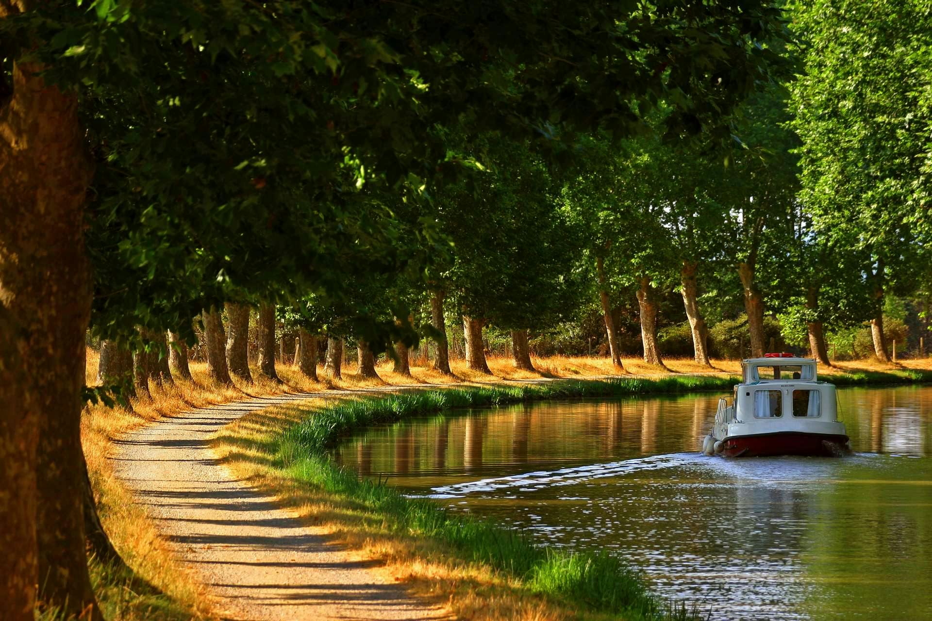 Le canal du midi © Castelnaudary