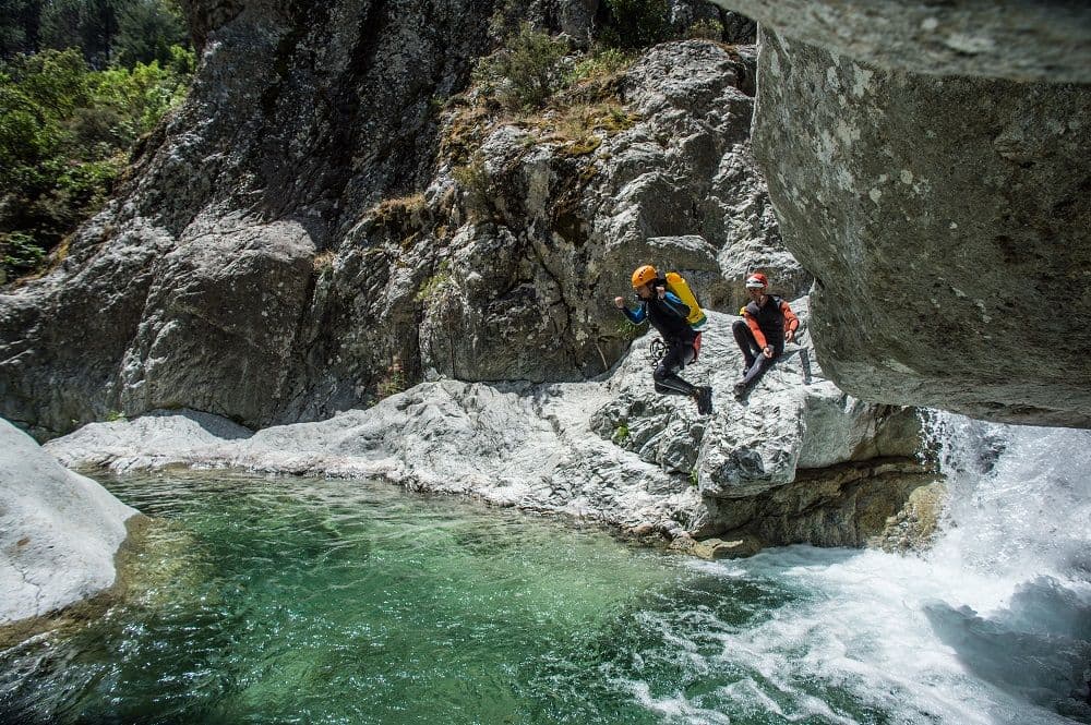 Canyonning dans le massing de Bavella © Corsica Madness