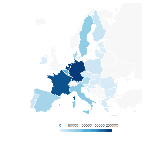 La France fait partie des pays européens les plus équipés en bornes de recharge. ©Roole
