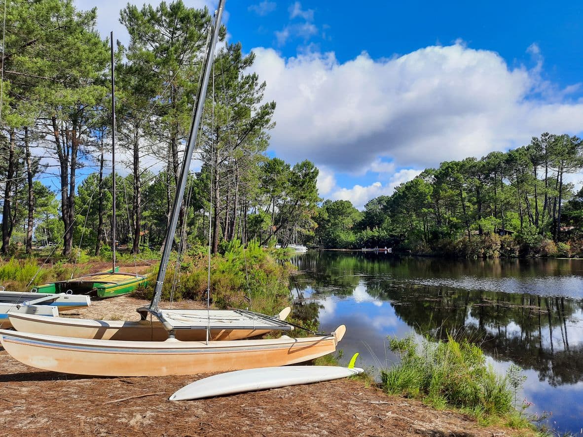 Le Lac de Lacanau. <b>©</b>OceanProd