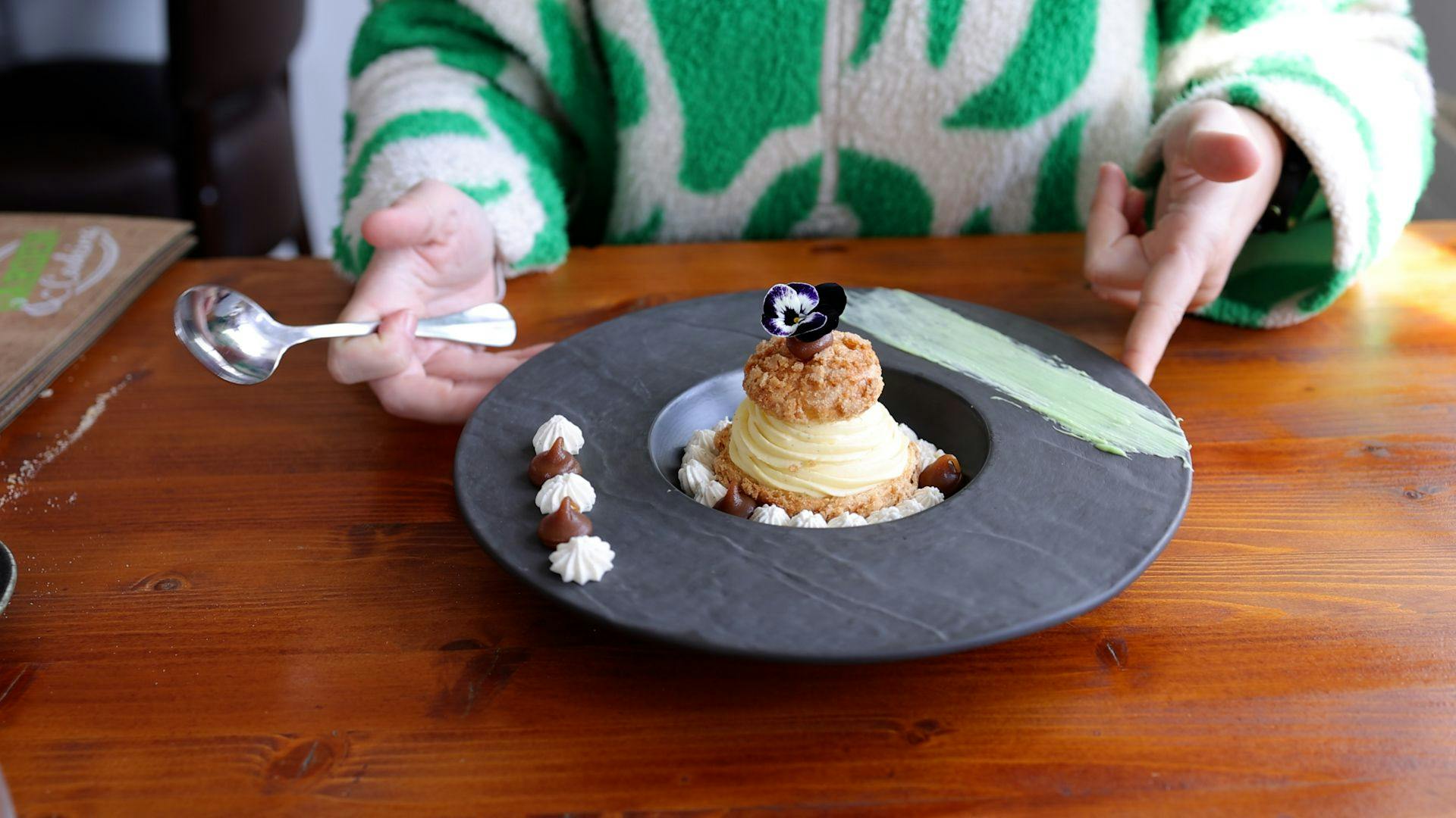 Le chou patissier et son caramel beurre salé de Garden &amp; Cooking ©Roole