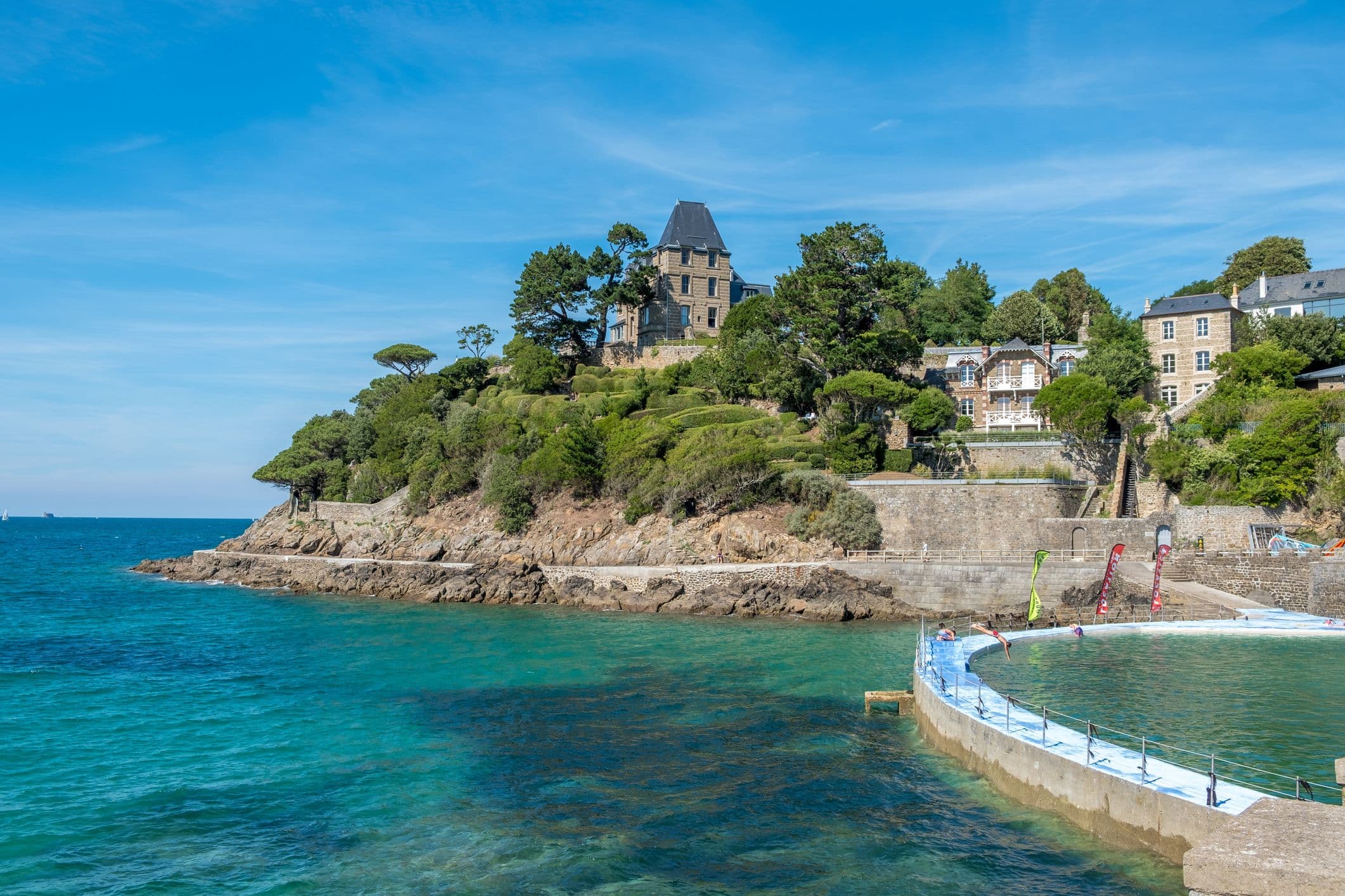 Balade autour de la Pointe du Moulinet, et piscine naturelle de Dinard Antoine 2K
