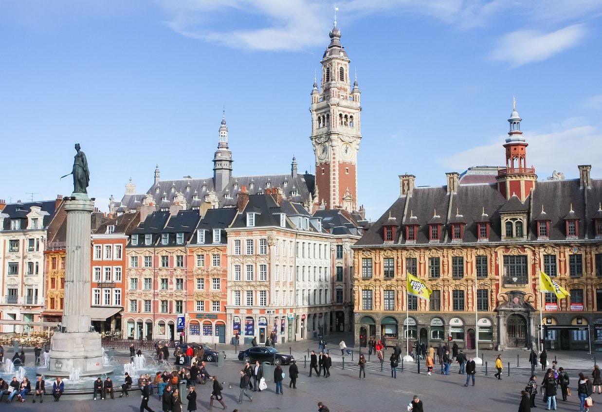 La Grand Place de Lille.
