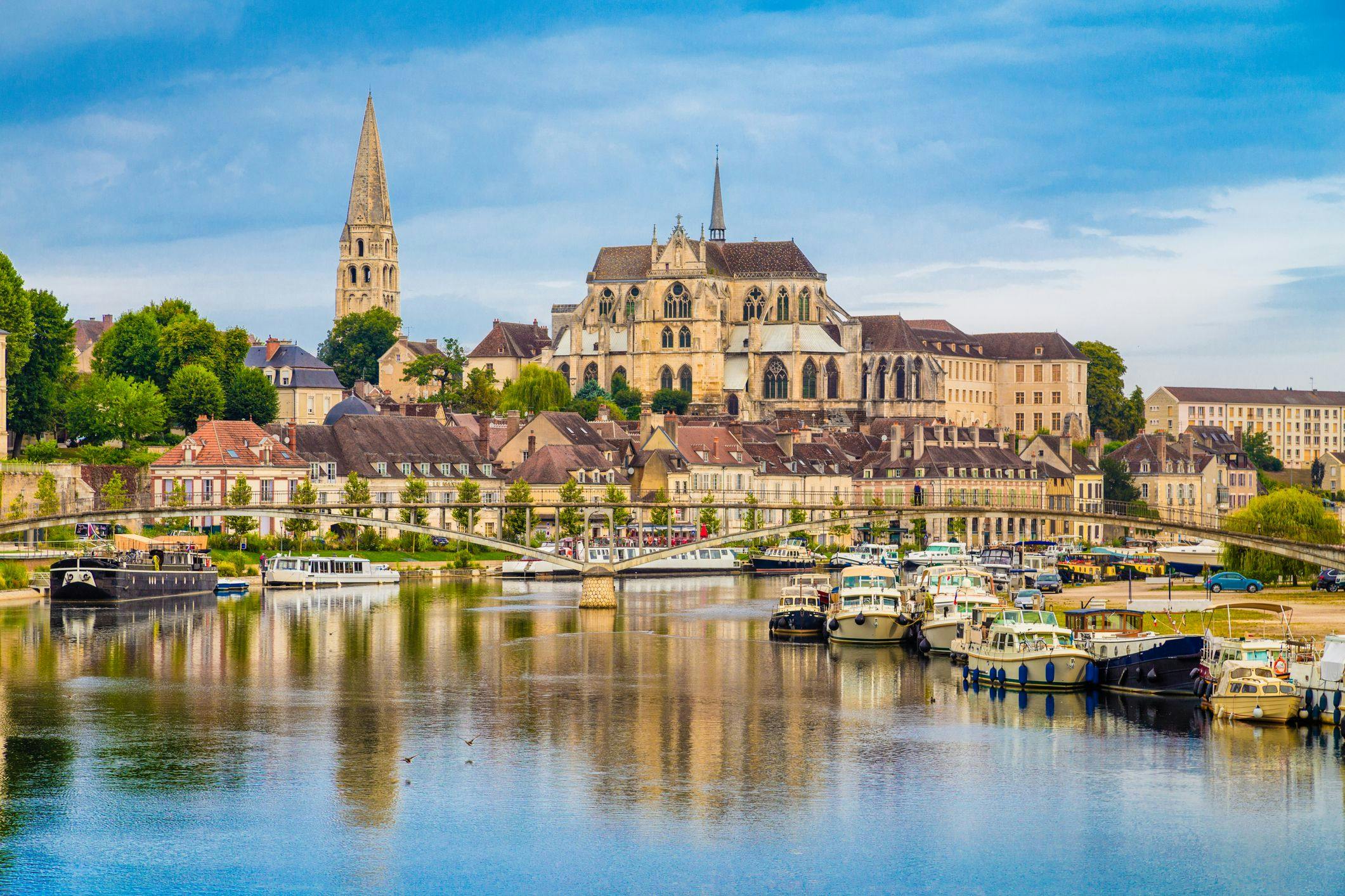 Vue de l'Yonne à Auxerre - © iStock