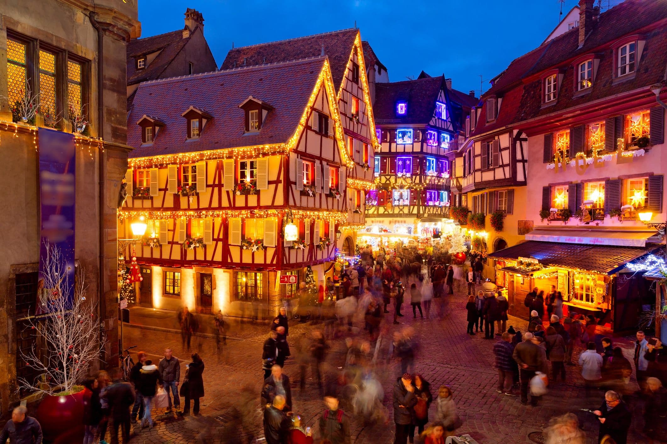 Voyagez en Alsace pour les fetes de Noel et découvrez la magie d'un patrimoine illuminé