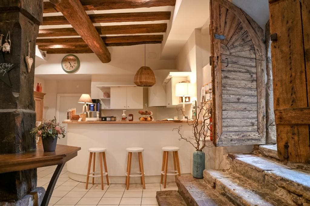 Chambres cocooning ou appartement équipé au coeur d'Eguisheim. ©Hameau d'Eguisheim.