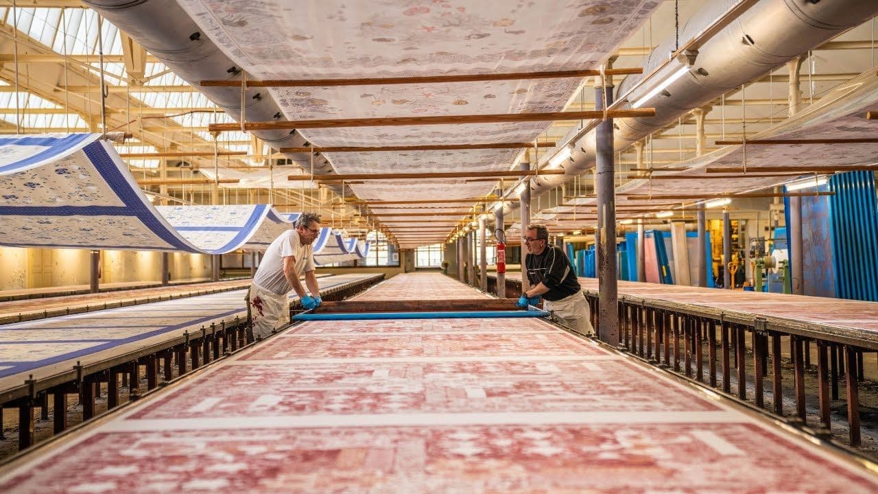 Découvrez l'art de l'impression sur étoffe à la manufacture Beauvillé. ©MasResdefault