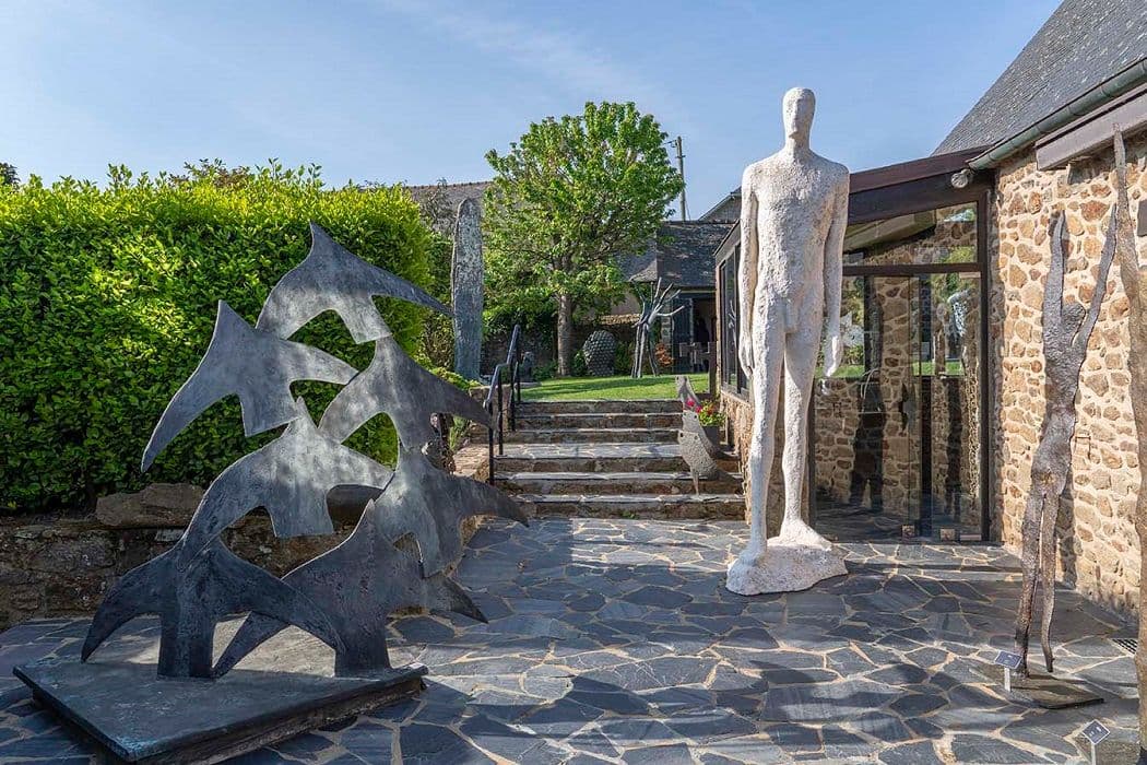 Les œuvres du sculpteur Pierre Manoli. © Musée Manoli
