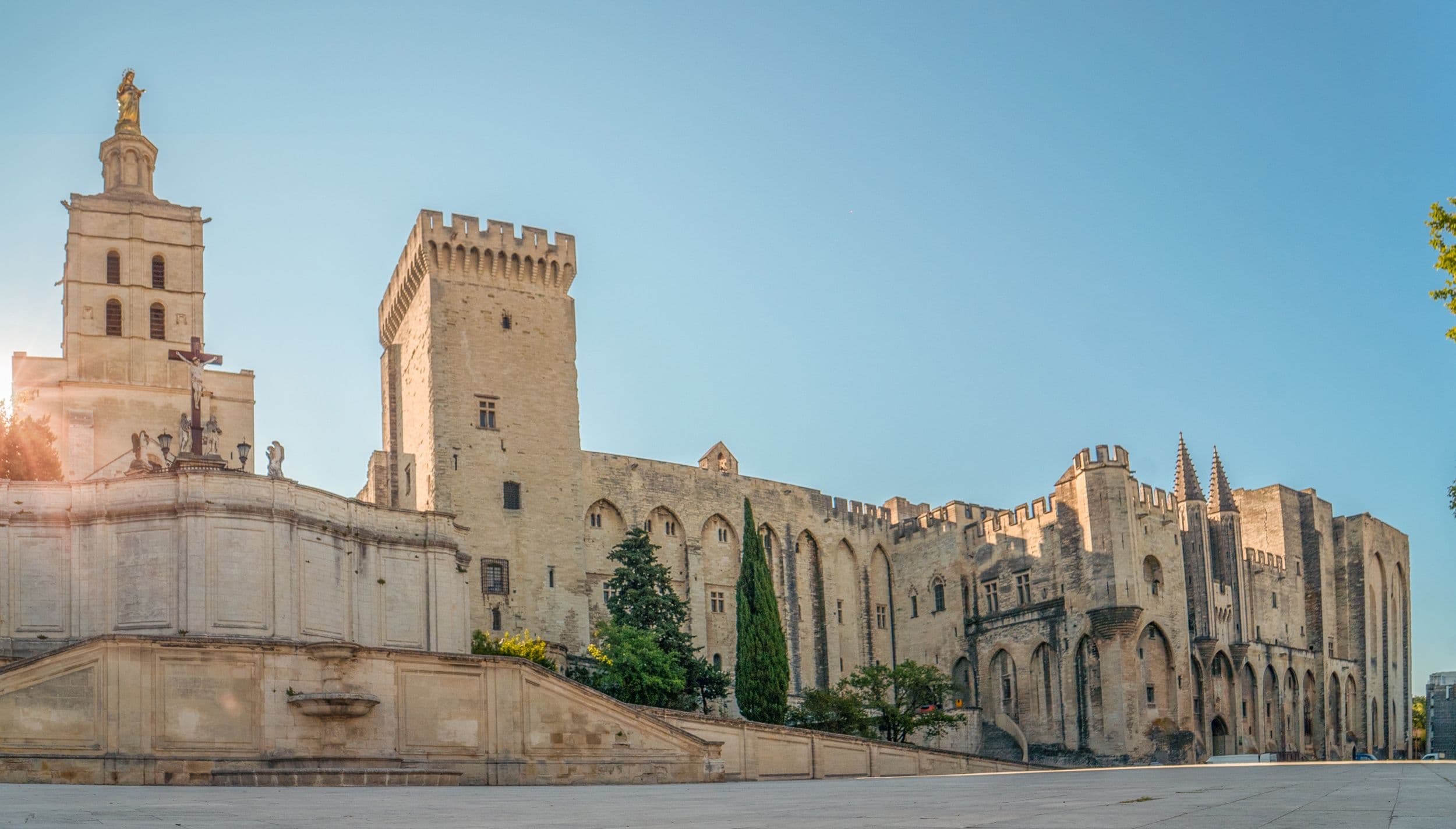 Le Palais des Papes. ©Avignon Tourisme