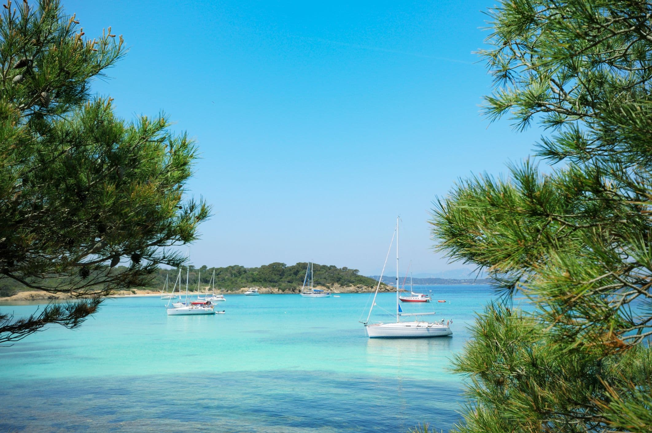 Eaux turquoise et nature verdoyante : l'île paradisiaque de Porquerolles. ©nikitje
