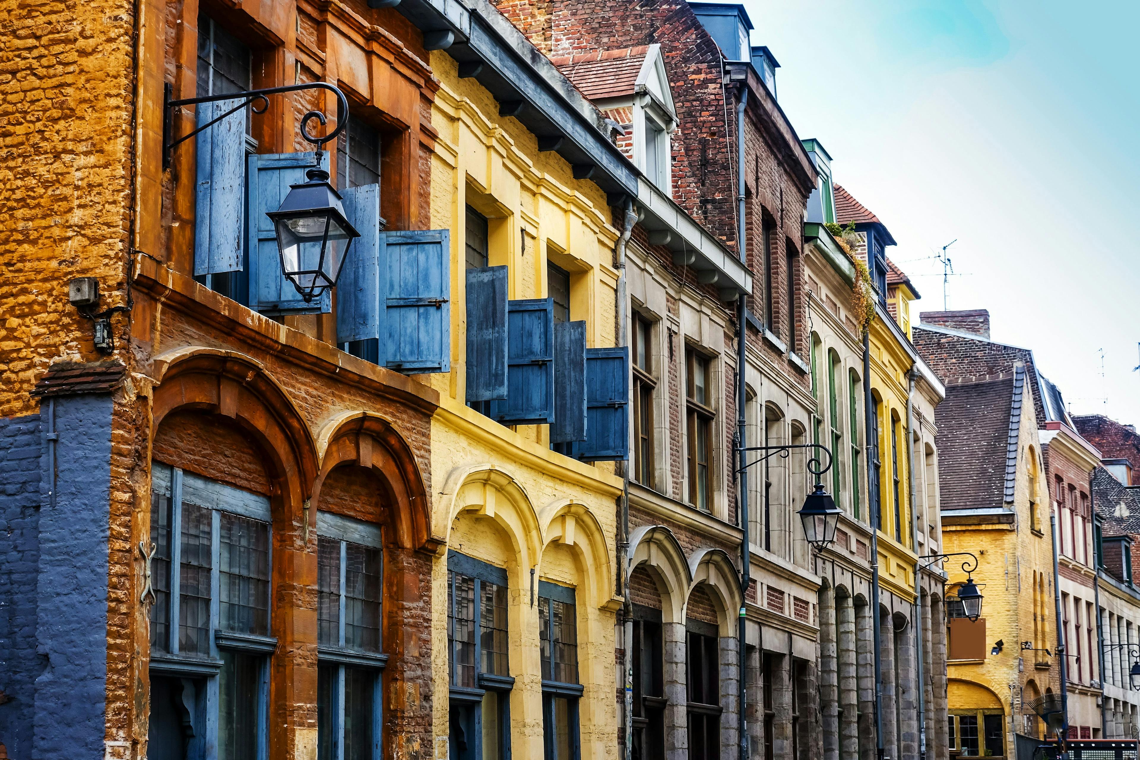 Façades médiévales du Vieux Lille © Littleclie