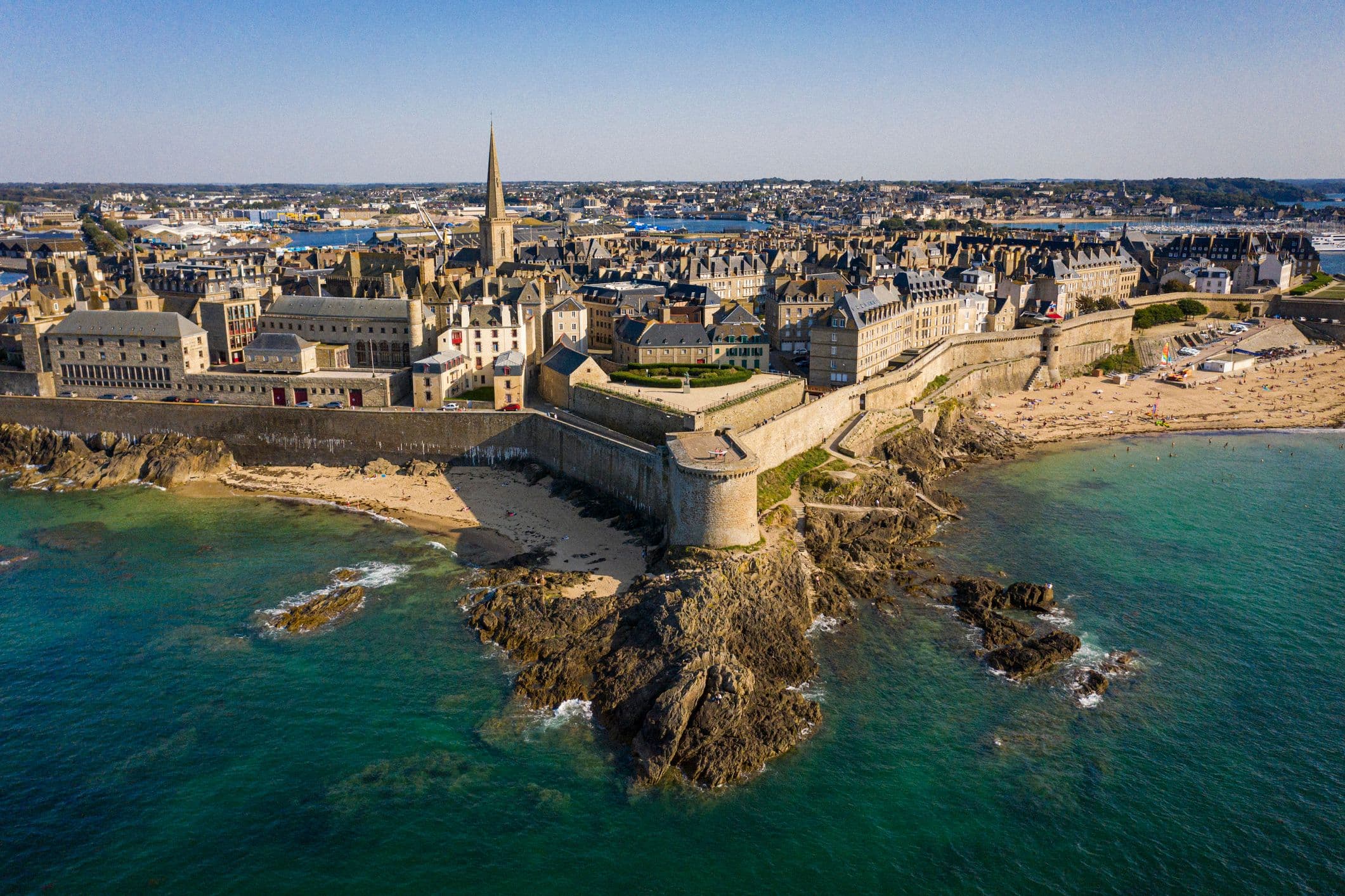 Les remparts de Saint Malo. ©Aluxum